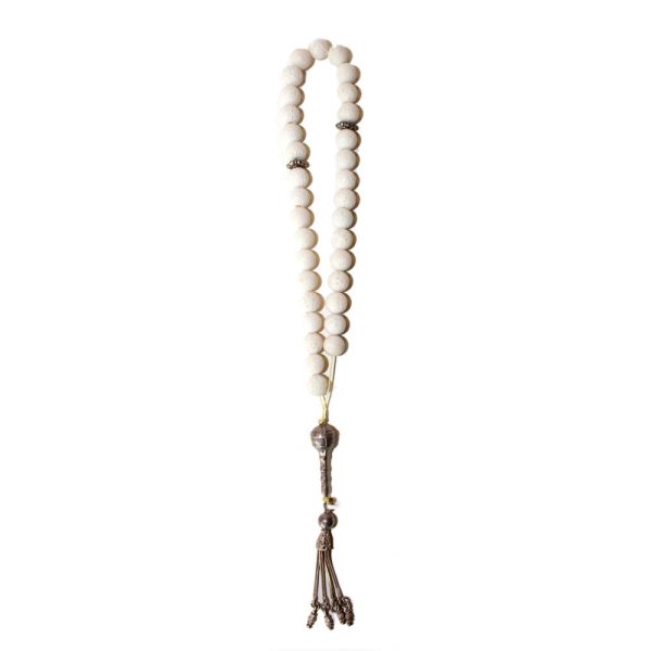 Ouzounian Rosary Silver 925 with Clatter BeadsÂ¬â€ & White Coral For Discount