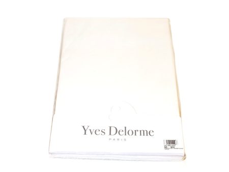 Yves Delorme Roma Fitted Sheet Blanc Size 200X200 Cm Online now