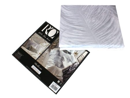 Rita Ora Pristina Double Duvet Set - White Sale