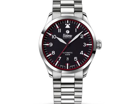 Tutima Glashütte Flieger Automatic Black 41mm Discount