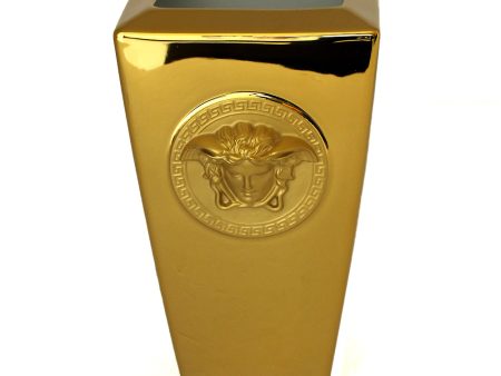 Versace Medusa Gold Vase 24 cm Fashion