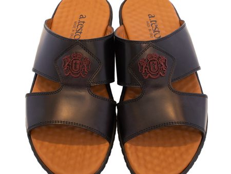 A.Testoni Sandal Black For Sale