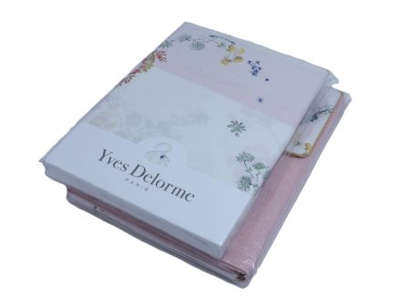 Yves Delorme Herba Flat Sheet Set For Cheap