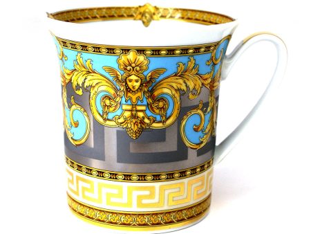 Versace Prestige Gala Bleu Mug With Handle Online now