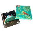 Sara Miller Green Birds Double Duvet Set - Green Cheap