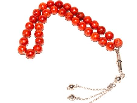 Ouzounian Rosary Silver 925 With Bambo Coral Online Hot Sale