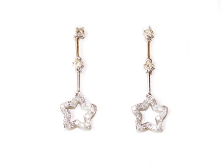 Ouzonian Earrings 18 Carat White Gold Online