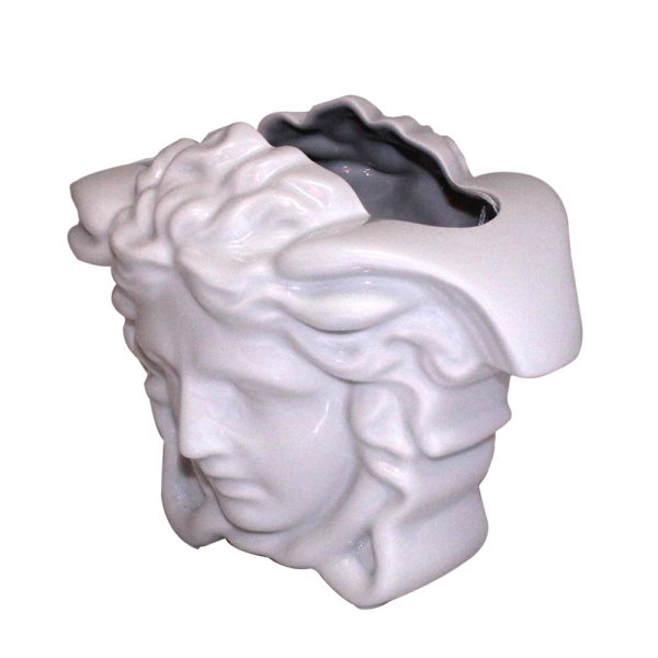 Versace Medusa Grande Vase White Hot on Sale