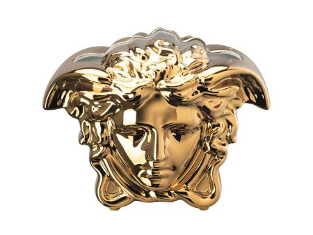 Versace Medusa Grande Vase Gold Size 15 Cm Online