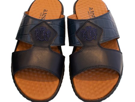 A.Testoni Sandal Navy Blue Online