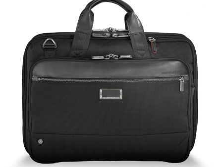 Briggs & Riley Work 12  Expandable Brief Black Blacksize Medium Online now