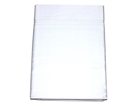 Yves Delorme Triomphe Flat Sheet Silver Sale