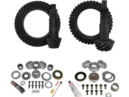 Yukon Gear Complete Gear and Kit Package for JL Jeep Non-Rubicon D44 Rear & D30 Front 3.73 Gear Rati Supply