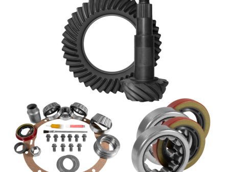 Yukon Gear 8.2in GM 3.73 Rear Ring & Pinion Install Kit 2.25in OD Axle Bearings & Seals Cheap