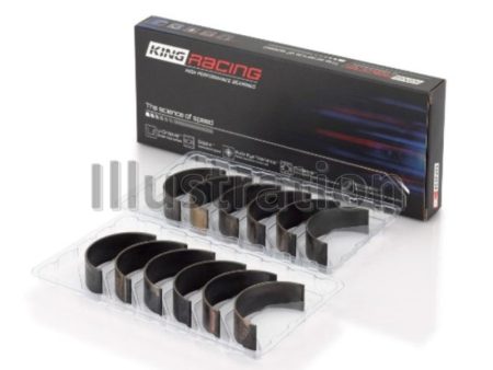 King 09-15 Nissan GT-R VR38DETT (Size STDX) Tri-Metal Performance Rod Bearing Set on Sale