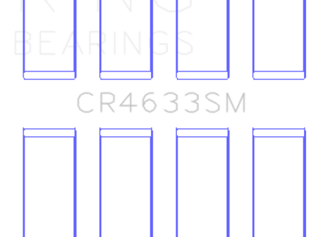 King 07-12 Mini Cooper N14B16C (Size +.3mm Undersize) Connecting Rod Bearing Set Sale