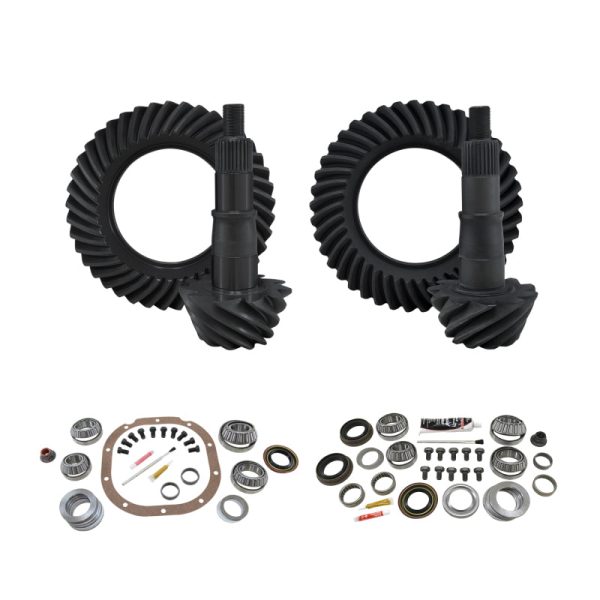 Yukon Gear & Install Kit Ford 8.8in Various F150 4.56 Ratio FR&RR Discount